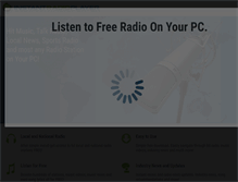 Tablet Screenshot of instantradioplayer.com